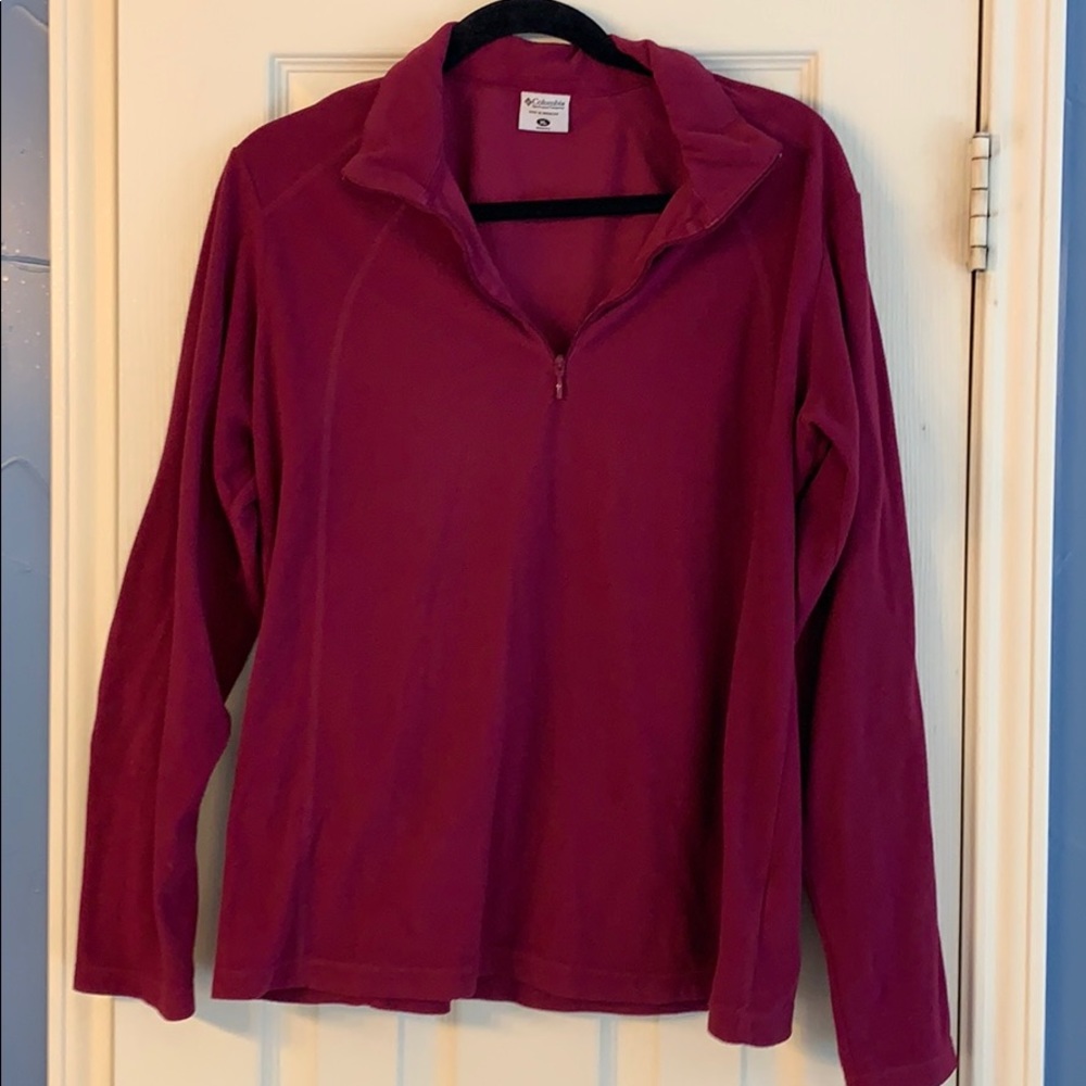Columbia 1/4 zip pullover sweatshirt